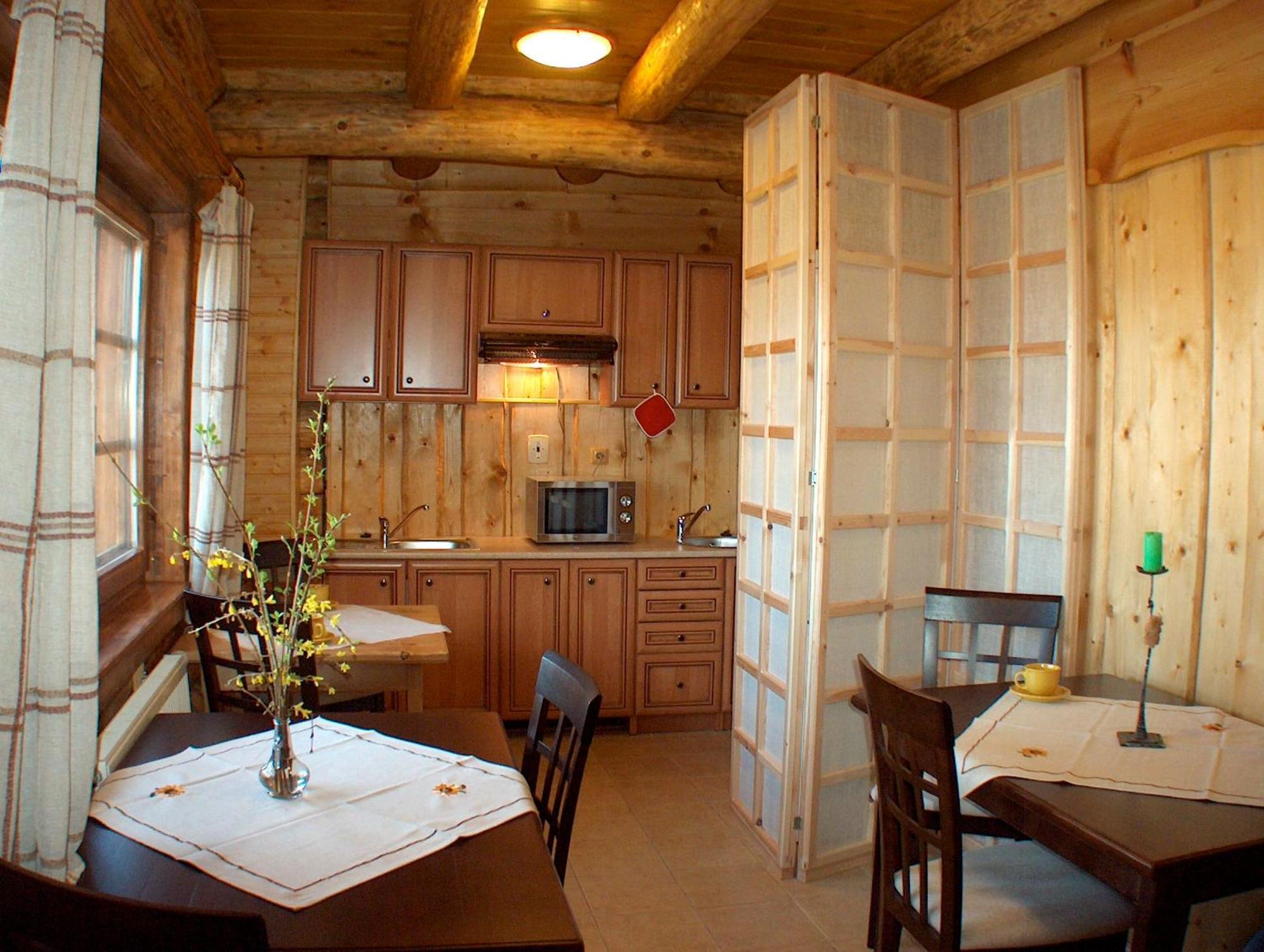 Penzion-Ranc U Trapera ฮราบูชิเซ ภายนอก รูปภาพ